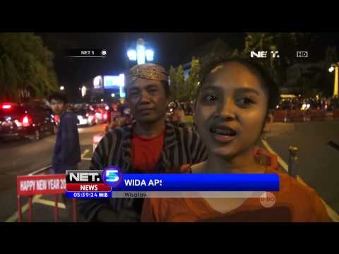Bingkai Unik Sambut Tahun Baru di Solo - NET5
