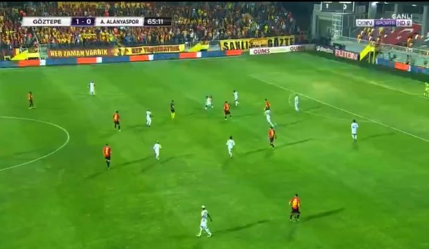 Efecan Karaca Goal HD - Goztepe	1-1	Alanyaspor 20.10.2017