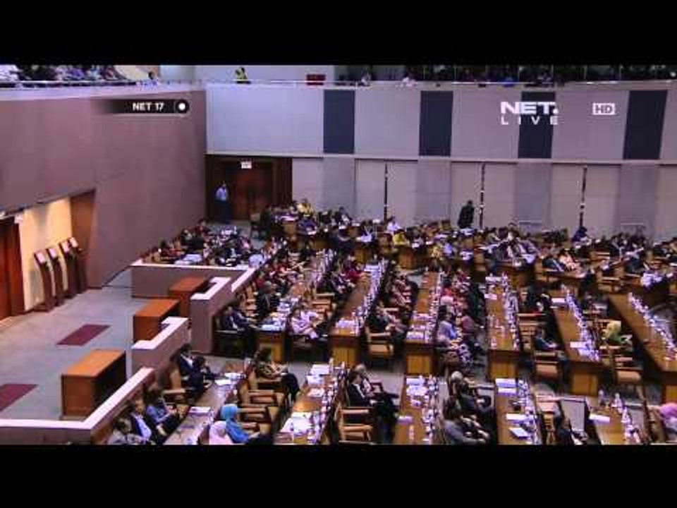 Live Report RUU Pilkada Sidang sudah disela dengan berbagai interupsi - NET17