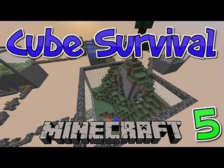 Cube Survival - Snow Biome! - Big Spawner Room! - (Minecraft) - Episode 5