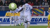 AJ Auxerre - Quevilly Rouen Métropole (2-1)  - Résumé - (AJA-QRM) / 2017-18