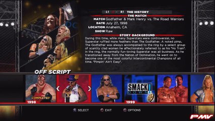 WWE13: Attitude Era Mode - Off Script Ep.2: Godfather & Mark Henry vs. The Road Warriors