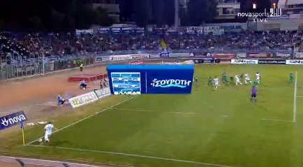 Stavros Vasilantopoulos Goal HD -  Lamia	1-0	Panathinaikos 21.10.2017