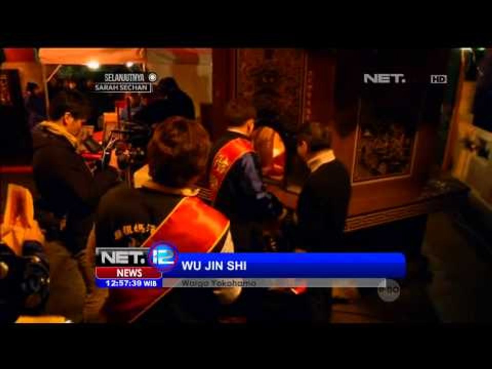 Warga keturunan Cina di Jepang berkumpul bersama rayakan tahun baru Cina - NET12