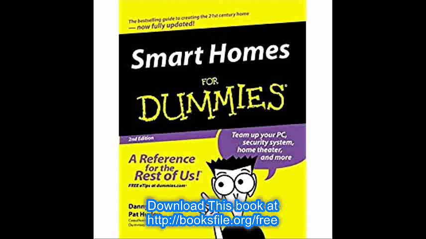 Smart Homes For Dummies (For Dummies (Lifestyles Paperback))