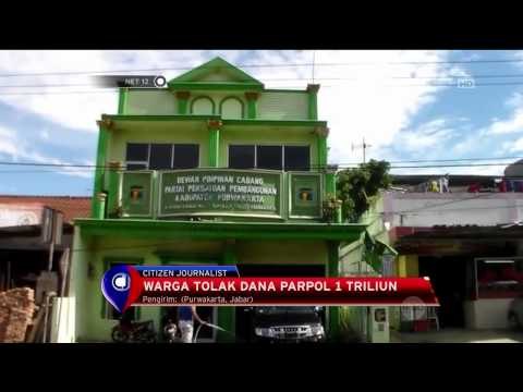 Warga Purwakarta Tolak Dana Parpol 1 Triliun - NET12