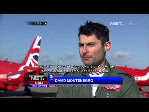 Red Arrows Kenalkan Desain Corak Pesawat Terbaru dengan Akrobatik - NET5