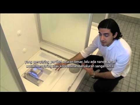 Pria asal Swedia ciptakan kapsul mandi dengan sistem pemurnian yang dapat menghemat air - NET12