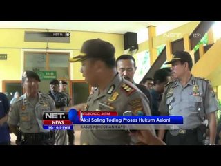 Dukungan moril mengair pada Asiani terdakwa pencurian kayu - NET16