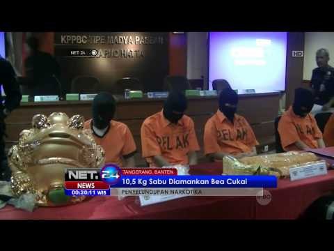 Petugas BNN provinsi meringkus Bandar Sabu Internasional di Bandara Husein Bandung - NET24