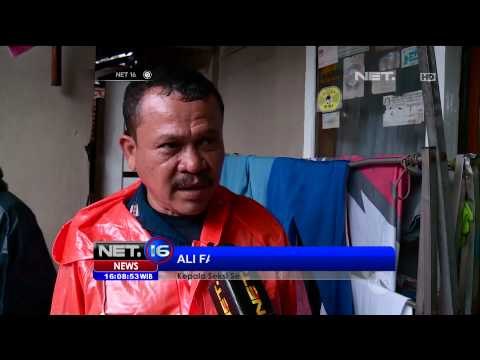 Akibat Pohon Tumbang, Tiga Rumah di Bantaran Kali Ciliwung Ambles - NET16