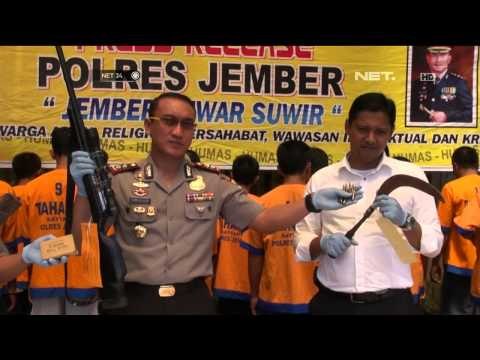 Reskrim Jawa Timur Meringkus 46 Pelaku Begal - NET24