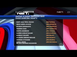 Eksekusi Mati Akan Dilakukan Serentak - NET16