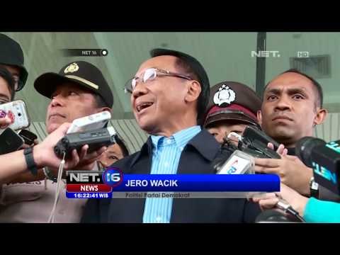 Menteri ESDM Jero Wacik memenuhi panggilan KPK - NET16
