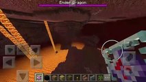 What Happens When You Spawn The Ender Dragon in The Nether? - Minecraft PE (Pocket Edition)