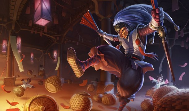 League of Legends First Game in Months! Jungle Gameplay/ Shaco vs Cho'gath / 14 assists and 5 kills