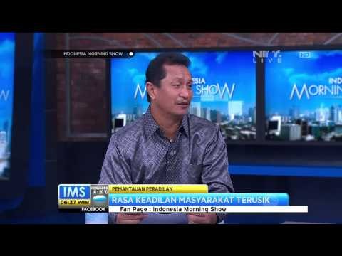 Talk Show Kiprah Komisi Yudisial dalam membantau kasus terbaru - IMS