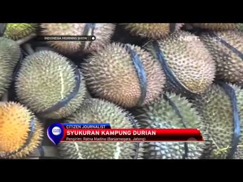 Tumpeng raksasa dari buah durian - IMS