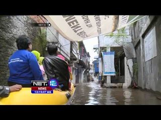 Live Report Banjir di Jakarta Selatan - NET12