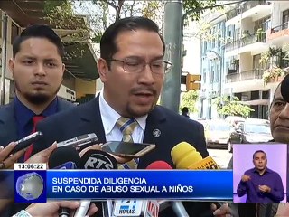 Suspendida diligencia en caso de abuso sexual a niños