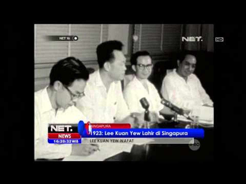 Lee Kuan Yew dikenang sebagai bapak bangsa dan arsitek Singapura - NET16