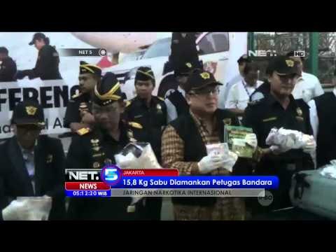 Petugas Bandara Soekarno Hatta Gagalkan Penyelundupan Puluhan Kilogram Narkoba - NET5