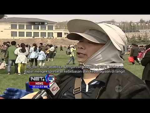 Makhluk Unik Meriahkan Festival Layang Layang di China - NET5