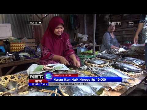 Dampak Harga BBM Naik, Harga Ikan Ikut Naik - NET12
