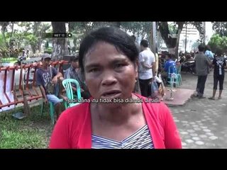 Aksi Saling Dorong di Hari Kedua Pembagian Dana PSKS di Palembang - NET12