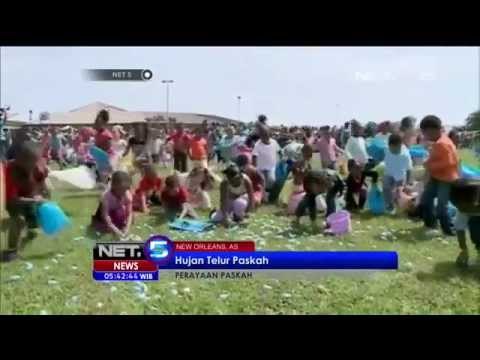 Perayaan Paskah di New Orleans, Hujan Telur Paskah - NET5