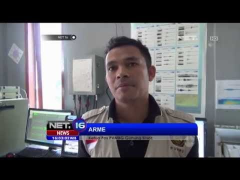 Aktivitas vulkanis Sinabung yang tinggi cekam warga setempat - NET16