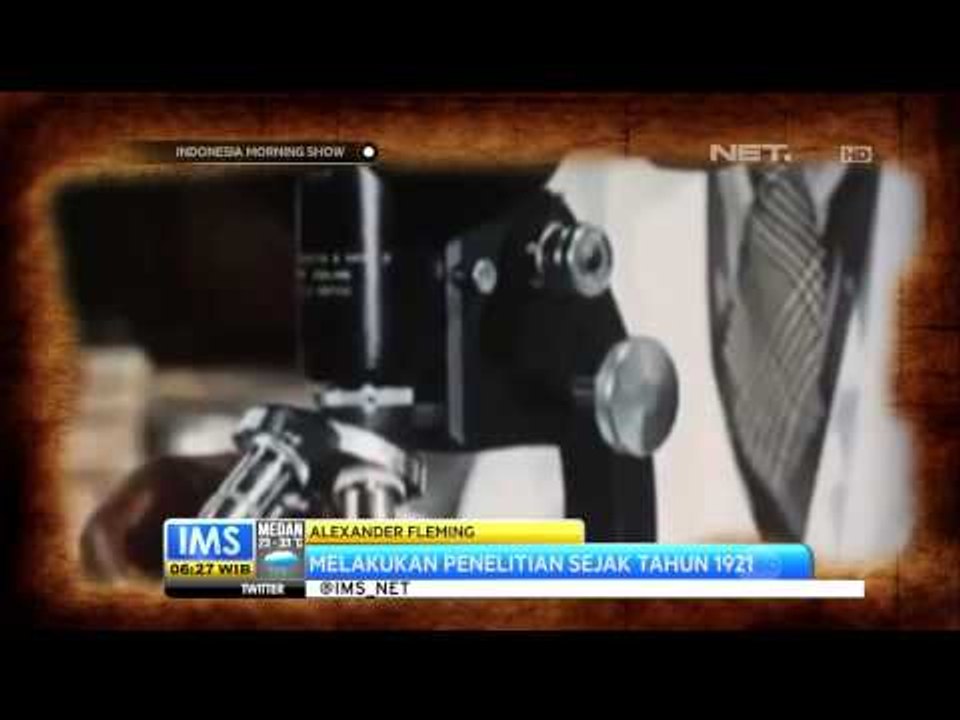 Today's History 11 Maret 1955 Alexander Fleming meninggal dunia - IMS