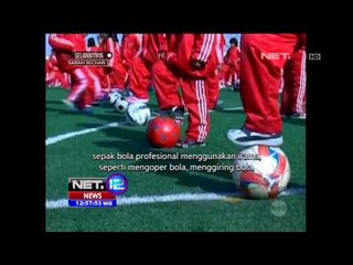 Cara melatih irama permainan bola sambil diiringi musik - NET12