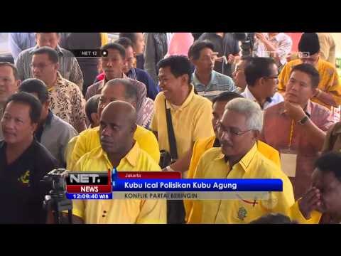 Konflik Partai Golkar, Kubu Ical Polisikan Kubu Angung - NET12