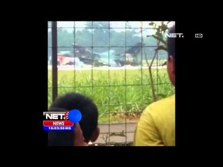 Proses Evakuasi Pesawat F 16 di Lanud Halim Perdanakusuma - NET16