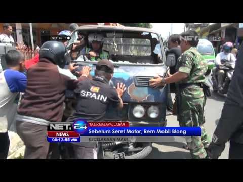 Ibu muda tewas terseret mobil pick up hingga 10 meter - NET24