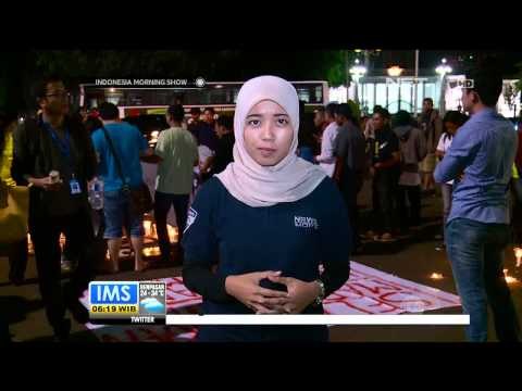 Aksi Damai Tolak Eksekusi Mati di Depan Istana Merdeka - IMS