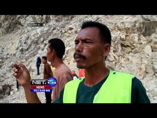 Dua Orang Tewas Tertimbun Longsor di Area Tambang Batu Alam Bogor - NET24