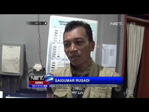 Aktivitas Pertumbuhan Lava Baru Pasca Erupsi Sinabung - NET5