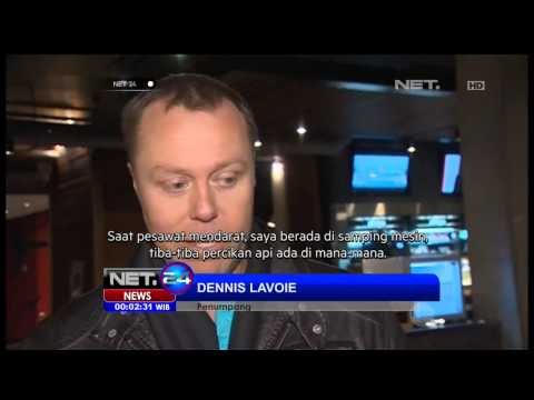 Puluhan Orang Terluka Akibat Insiden Pesawat Tergelincir di Bandara Halifax, Kanada - NET24