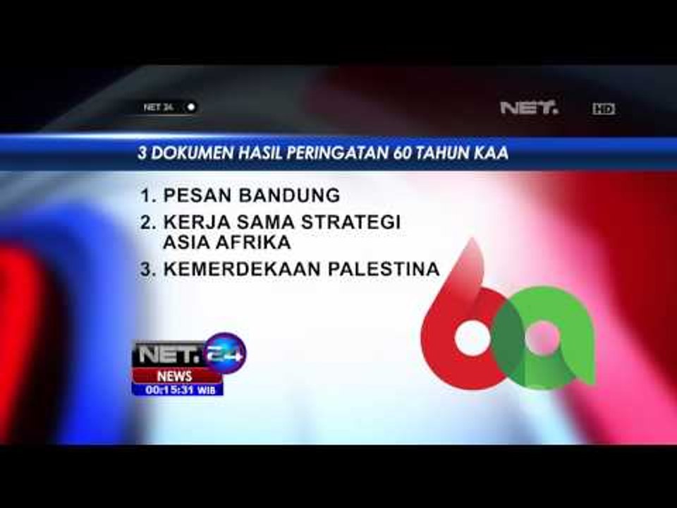KAA ditutup oleh Presiden Jokowi dengan tiga dokumen kesepakatan - NET24