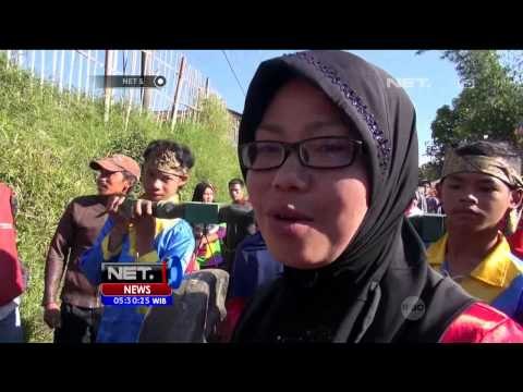 Arak Arakan Aneka Tumpeng Hias Meriahkan Tradisi Jampana di Garut - NET5