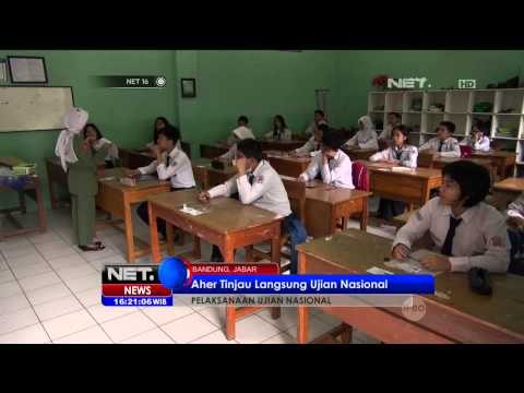 Gubernur Jawa Barat optimis tak ada kebocoran soal UN SMP 2015 - NET16