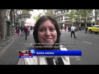 Ratusan pelayan di Argentina perlombakan keterampilan jadi waiter - NET12