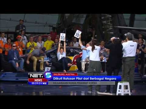 Kompetisi pesawat kertas legendaris di Salzburg Austria - NET5