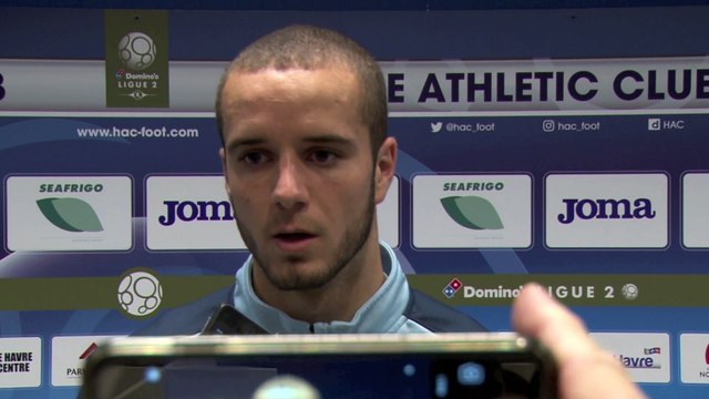 Après HAC - Châteauroux (1-1), réaction de Victor Lekhal