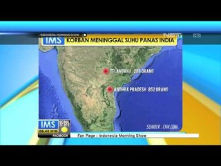 Suhu udara panas di India meningkat - IMS