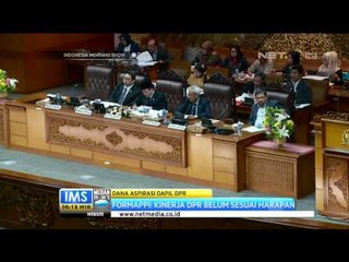 Kontroversi Dana Aspirasi DPR - IMS
