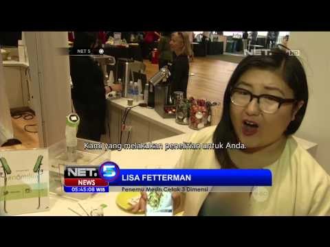 Inovasi Teknologi Mesin Cetak 3 Dimensi Makanan - NET5