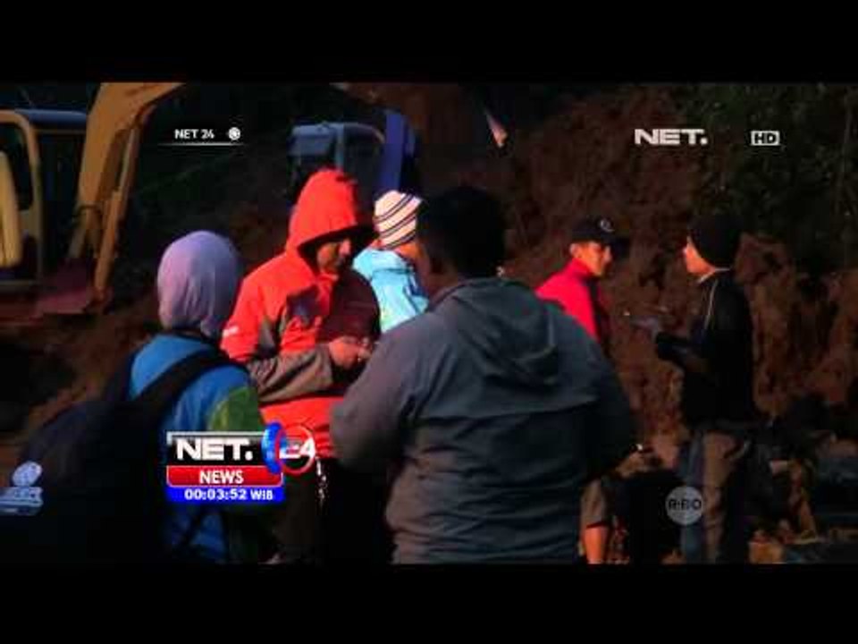 Kondisi di Lokasi Tanah Longsor Phoner - Chandra Iswinarno -NET24